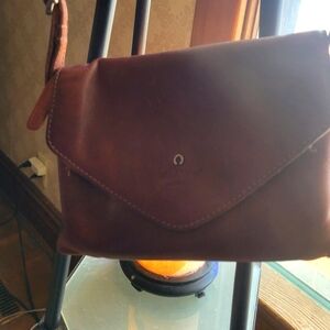 Brown Leather Crossbody Bag